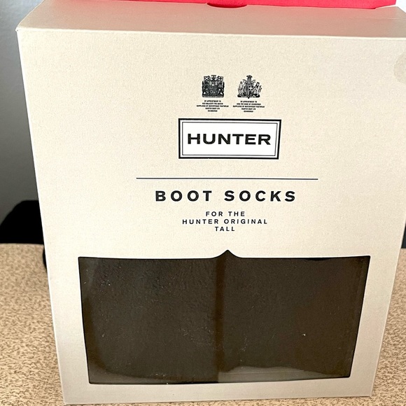 NWT Hunter Original Tall Boot Fleece Socks - Picture 2 of 6